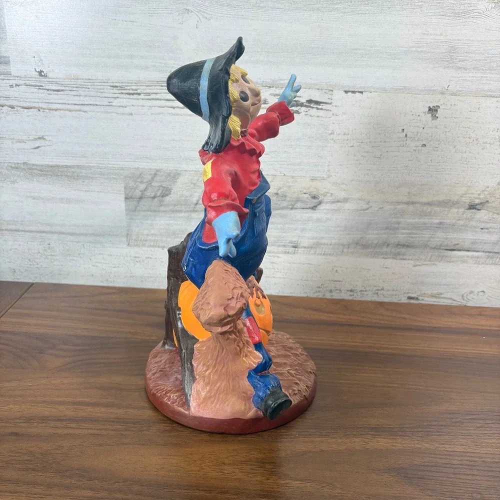 Vintage Byron Molds Pumpkin Halloween Figurine Ceramic 12